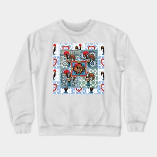 Portuguese Folk Art Crewneck Sweatshirt